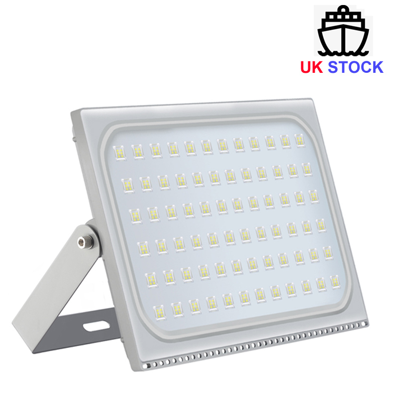 

UK Stock Outdoor Lighting LED Floodlights AC110V/220V 10W 20W 30W 50W 100W 150W 200W 300W 500W Suitable For Warehouse, Garage, Factory Workshop, Garden