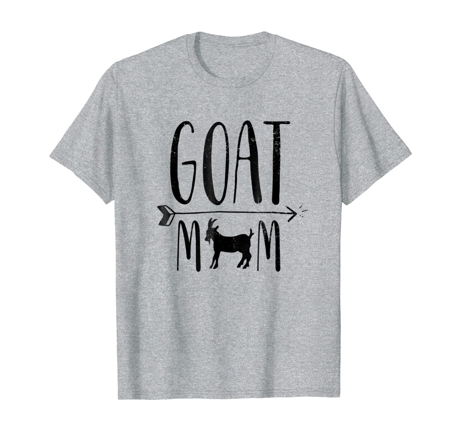 

Goat Mom for Pet Owner or Farmer Black Gift Shirt, Mainly pictures
