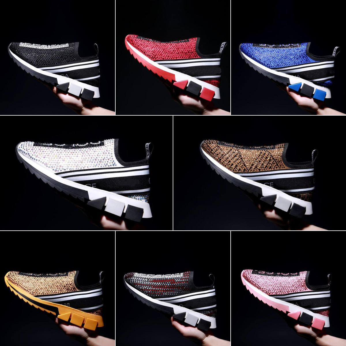 

Mens casual shoes leather for girl women sports sneaker black blue fashion comfortable flat White Wedding Dresssize 35-45, 11