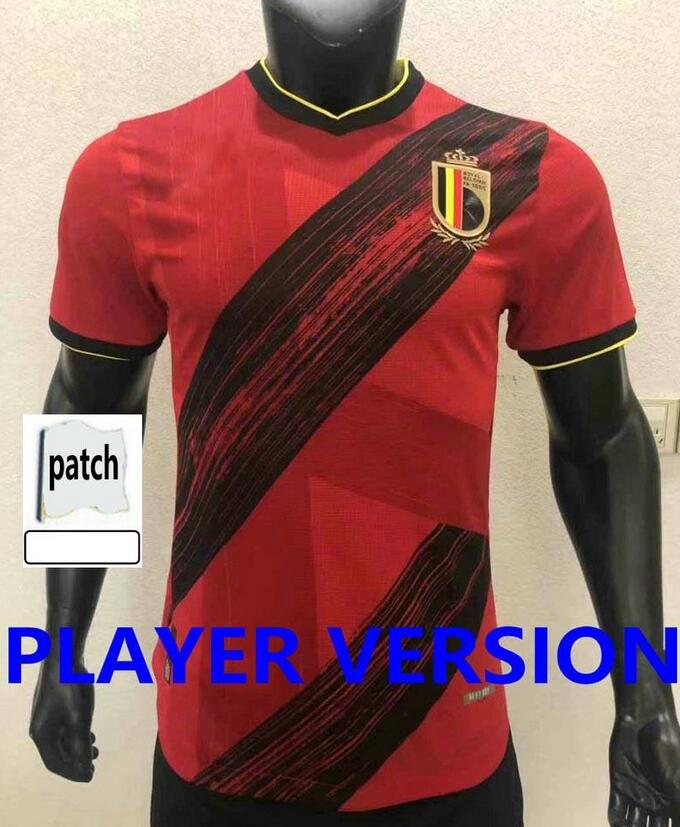 

2021 Fans Player Version Belgium Soccer jerseys HAZARD R. LUKAKU BATSHUAYI Football shirt MERTENS DE BRUYNE VERTONGHEN TIELEMANS JANUZAJ BEN, Black;yellow