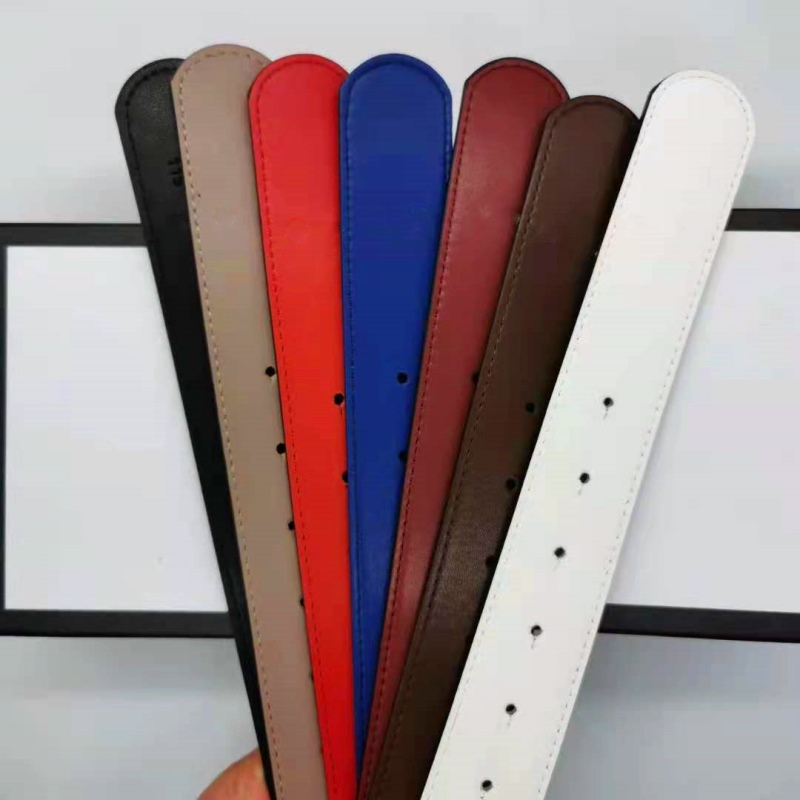 

Belts 7 colors Fashion Designers Genuine Leather Women Waistband Belt For mens Letter Bronze Buckle Men With Gift Box 100-125CM, White