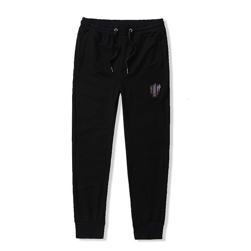 

Men's Pants Famous Mens Pant Paris Colour Embroidery Jogging 2021 Men Women Stylist Street Fashion Jogger Trousers IDHF, Black