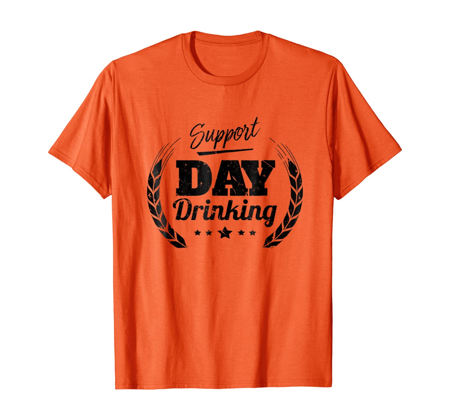 

Support Day Drinking Funny Bar Crawl T Shirt, White;black