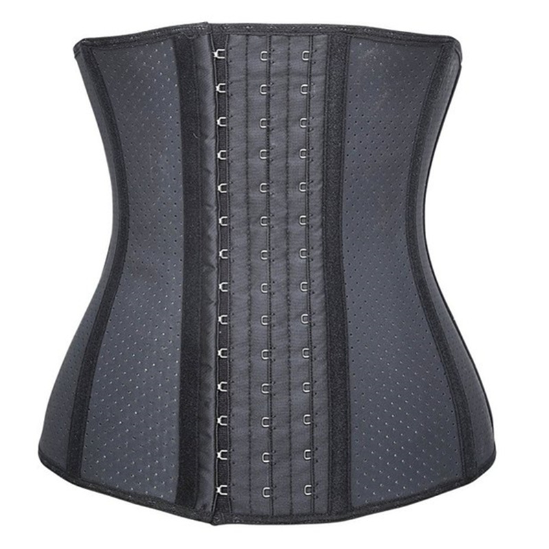 

Woman Bustiers Fancy 2016 New Arrival Breathable Waist Trainer Corset Body Shaper Waist Cincher Luxury Latex Waist Trainer Underbust Abdomen, As shown