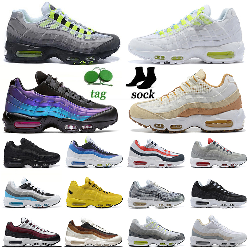 

2022 Cushion 95s Running Shoes Top Fashion Women Mens Size 12 Yin Yang Black White Greedy Era Nyc Taxi Noen Boredeaux Laser Fuchsia Outdoor Trainers Sneakers, Item.34 40-46