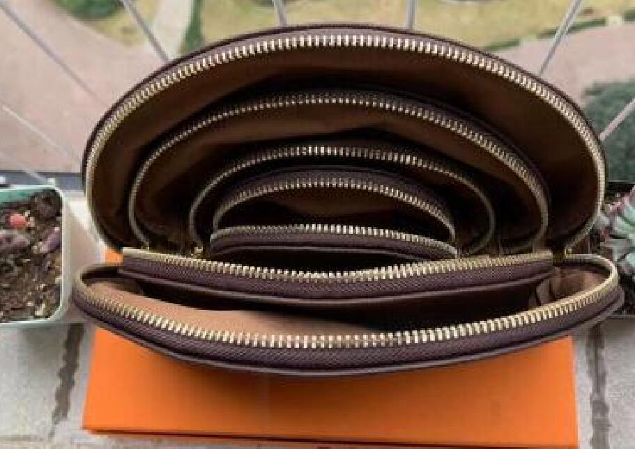 

2022 cosmetic bags famous brand makeup bag designer travel pouch make up bag ladies cluch purses organizador toiletry bag 4pcs, Black