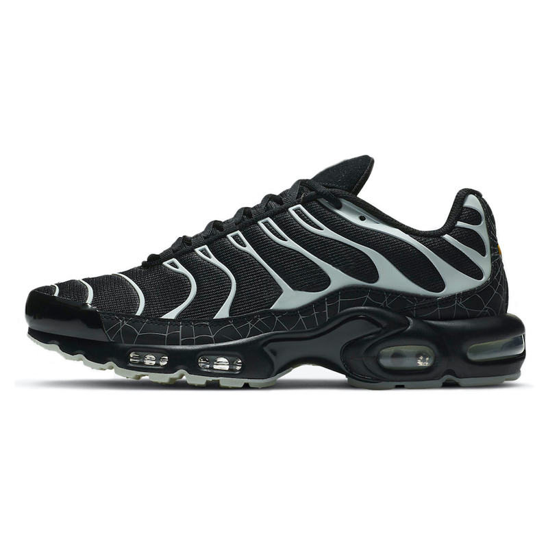 

Shoes with Logo tn plus running\rshoes Grey Orange Spider Web Batman Hyper Laser Blue tns men women