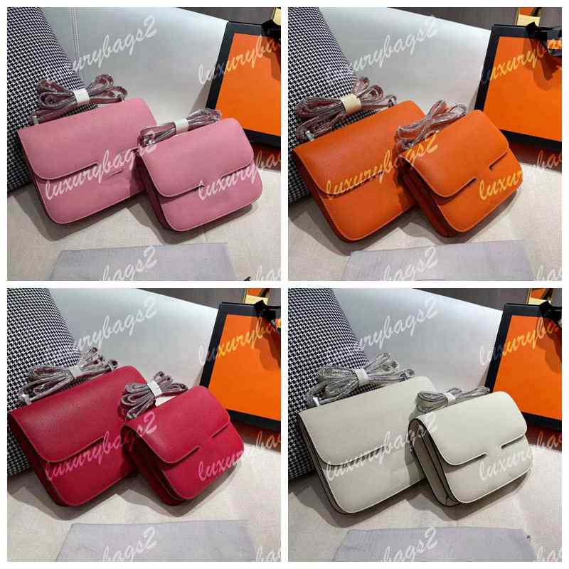 

Women Luxurys Designers Bags 2021 CONSTANCE Shoulder Bag Black Mini Handbag 24cm 20cm Genuine Leather Purse Pochette, No bag(oem not for sell)