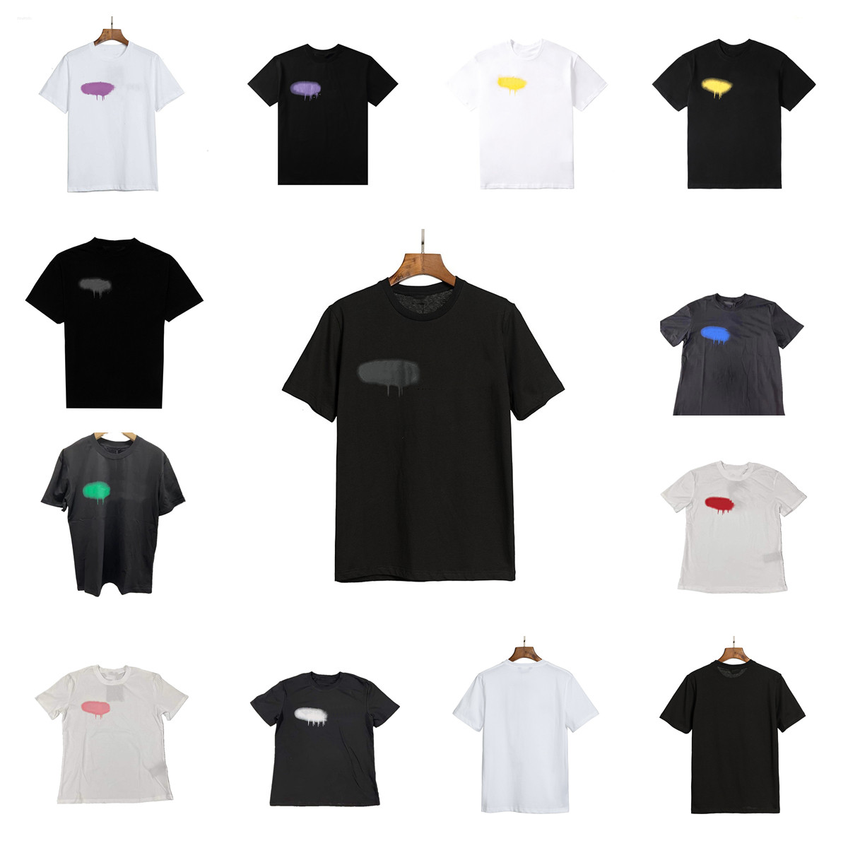 

The correct version of men' angel T-shirt PA clothing spray letters short sleeves spring summer tide brand with the leisure section are all collocation designer, Custom logo