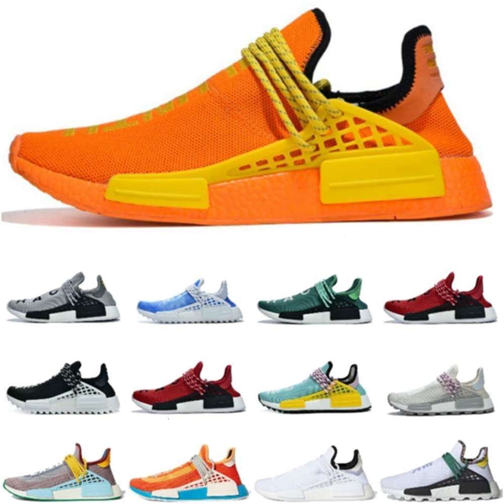 

Top Quality Pharrell Williams NMD Human Race Mens Women Running Shoes Nmds Triple White BBC Solar Pack Yellow Blue Nerd Heart Mind lin151212, D036