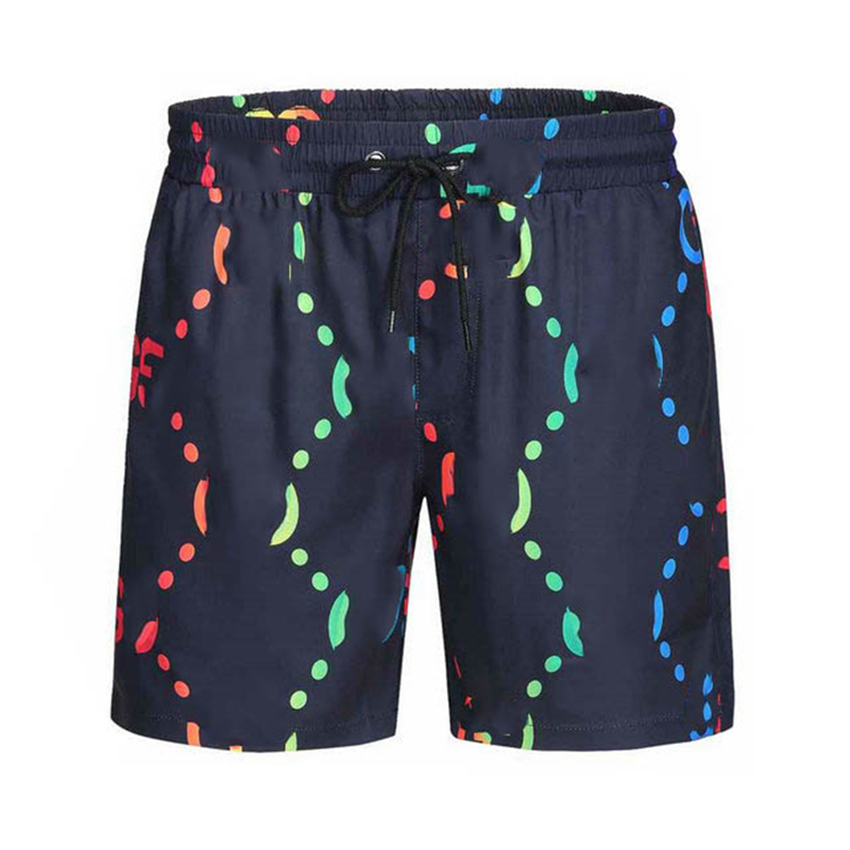 

Vintage Letters Printed Shorts Mens Latest Summer Swimwear Textile Board Short Fashion Beach Seaside Street Style Pants Swim Trunks, As pic