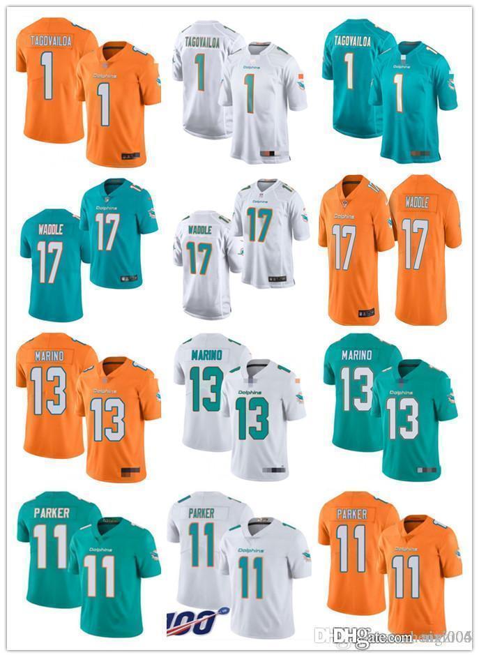 

Men Women Youth MiamiDolphins13 Dan Marino 29 Minkah Fitzpatrick 11 DeVante Parker 17 Jaylen Waddle 1 Tua Tagovailoa Jersey, Colour