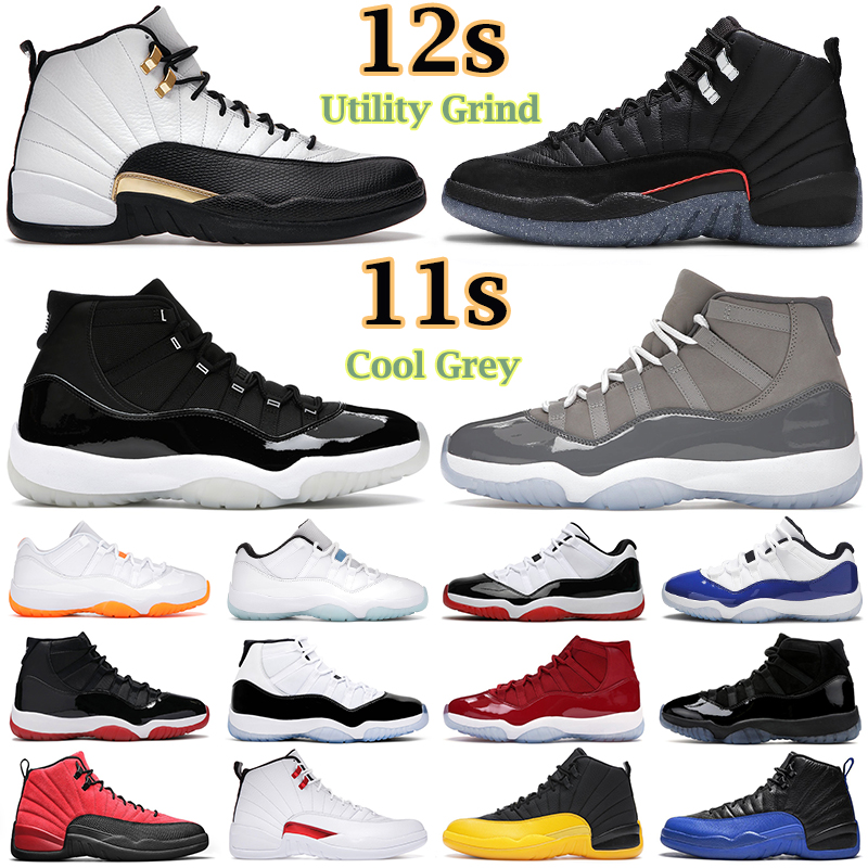 

Basketball Shoes men women 12s jumpman 12 Royalty Taxi Utility Grind Reverse Flu Game 11s Jubilee 25th Anniversary Bred Cool Grey mens sports sneakers, #47