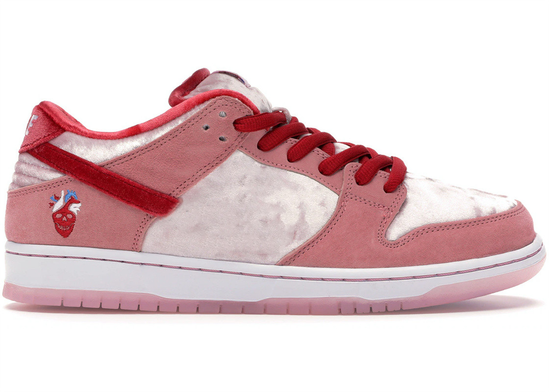 

StrangeLove Low Sports Shoes Mens Womens Pink Red Casual Sneakers Ship With Shoebox Size EU36-45, Customize