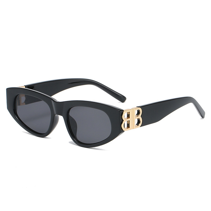 

2021 Style Cateye Sunglasses Women Luxury Brand Letter Eyeglasses Cat Eye Sun Glasses Outdoor Shopping Oculos De Sol Gafas