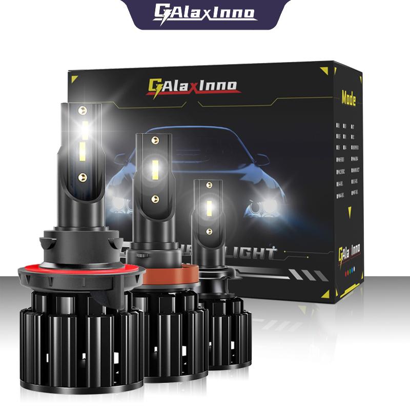

Car Headlights Galaxinno H7 Led Lights H11 12V H1 Headlamp H8 65W H4 6000K White 9005 Auto Fog Lamps 9006 22000LM Super Bright CSP Chip 2Pc