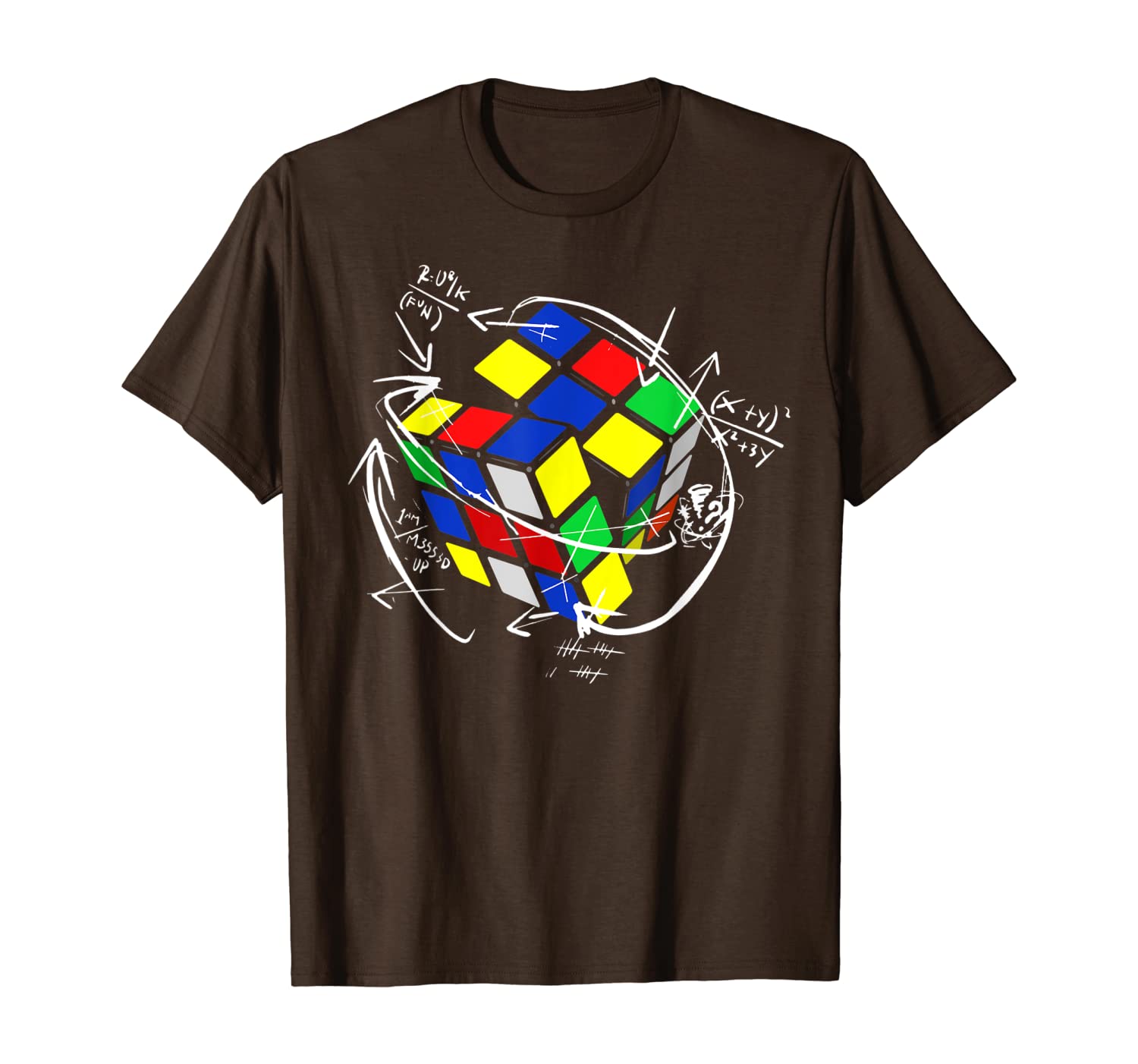 Rubik Cube Math T Shirt-image-711812361