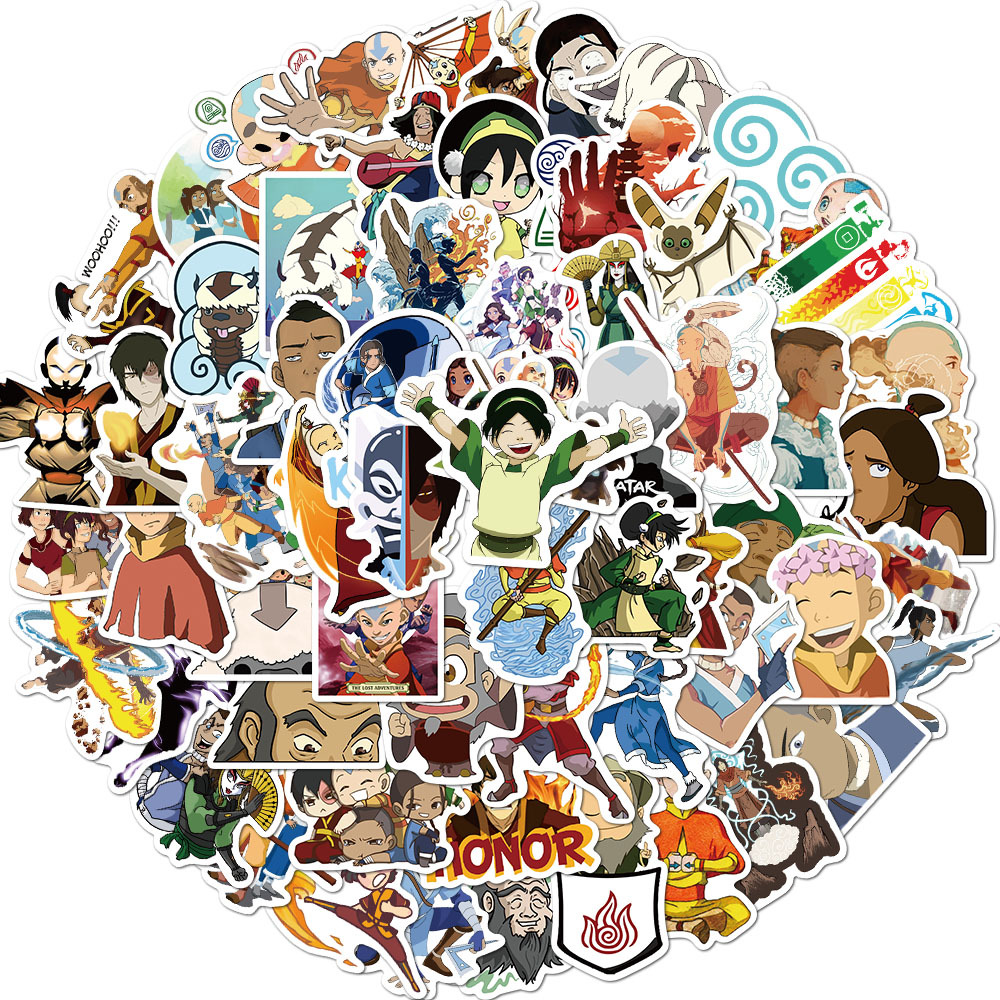 

100 PCS Mixed Graffiti Skateboard Stickers Cartoon Animation series For Car Laptop Pad Bicycle Motorcycle PS4 Phone Luggage Decal Pvc guitar Fridge, Multi colors