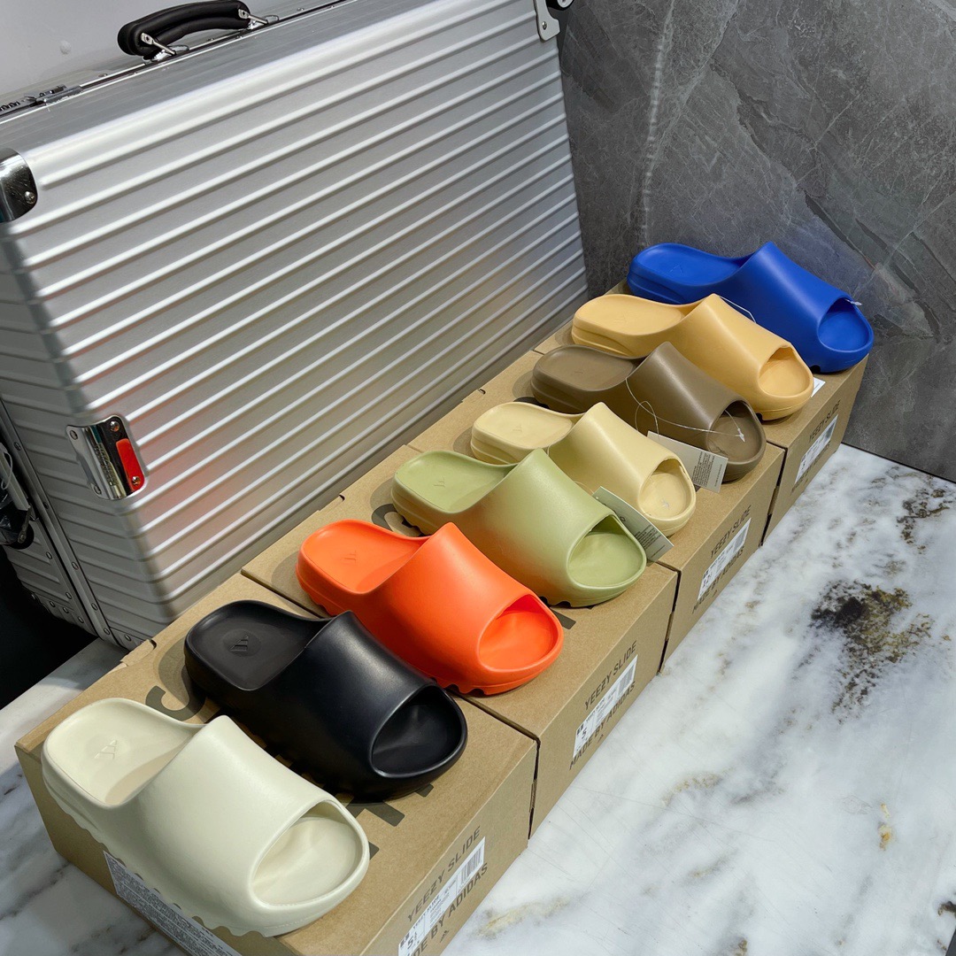 

Luxury designer Slides Graffiti Bone Resin Desert Sand Rubber Slippers Flat sandals Men Women Beach Shoes Foam Runner Slipper sandal Womens Shoe, Blue