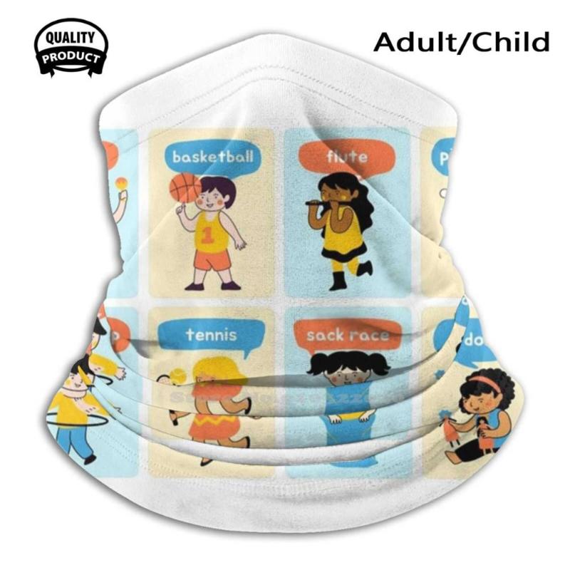 

Scarves Play Watch Listen Soft Warm Child Girl Adult Sport Scarf Music O Cool