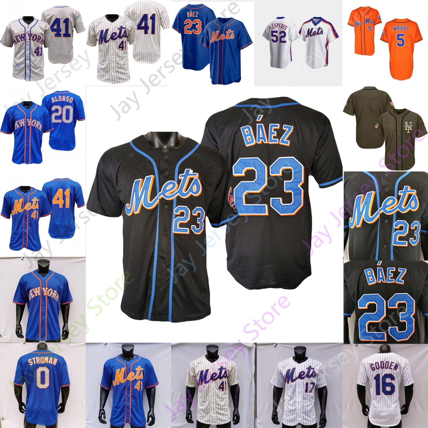 

Javier Baez Jersey Pete Alonso Francisco Lindor Jacob deGrom Jeff McNeil Marcus Stroman James McCann Jonathan Villar Albert Almora Michael Conforto Nimmo, Salute to service
