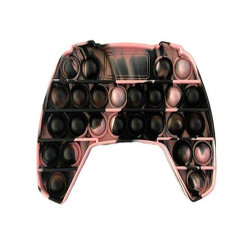 Fidget Pad Gamepads Toy Party Push Bubble Controller Fidgets Cube Hand Shank Game Controllers Joystick Finger Decompression Anxiety Toys