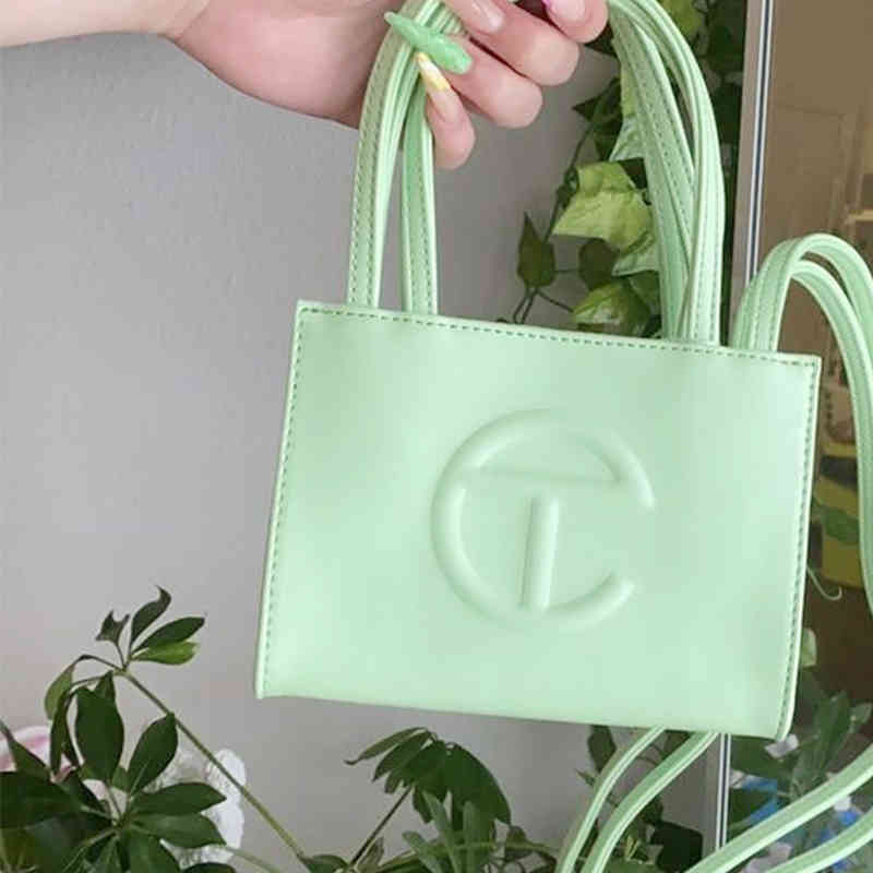 

2021 New Super Cool Brand Telfar Bag Medium zipper Luxury Designer Fashion Handbag Female Telfaring Crossbody Purse For Women