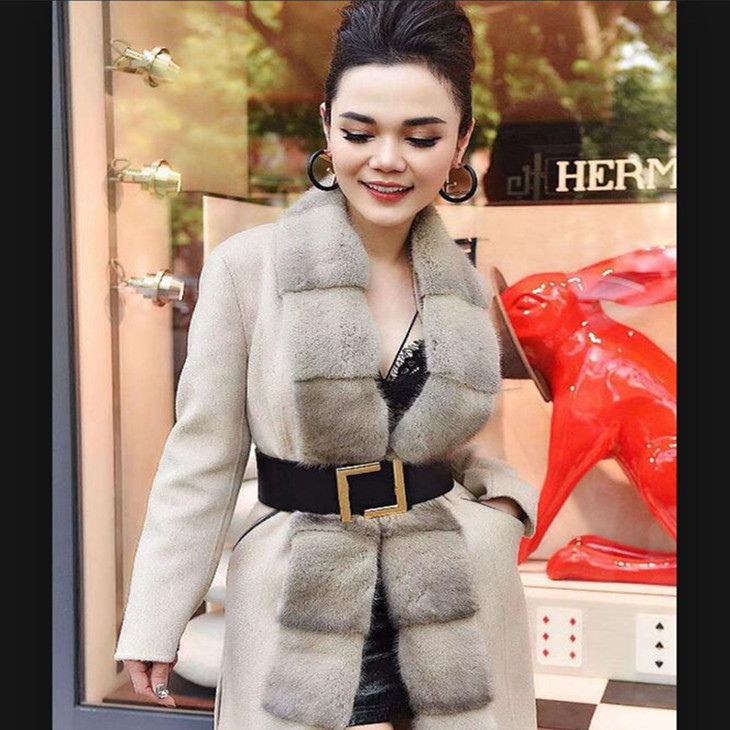 

Width 7CM High Quality Fashion Evening belts women designer Big gold Smooth buckle genuine leather ceintures de luxe designer femmes, Red