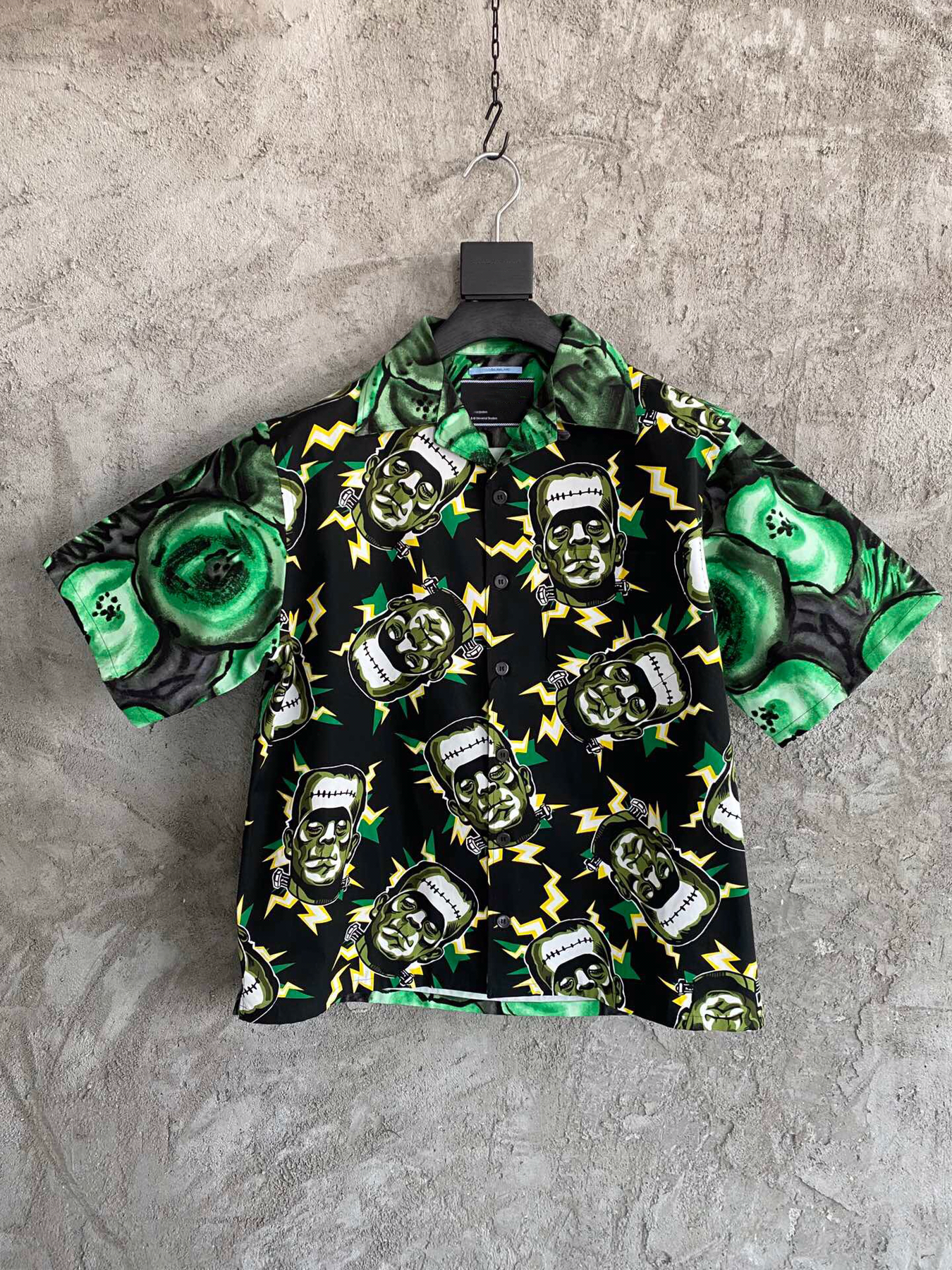 

2021 spring casual mens coo0oool printed t-shirts shirts, Green