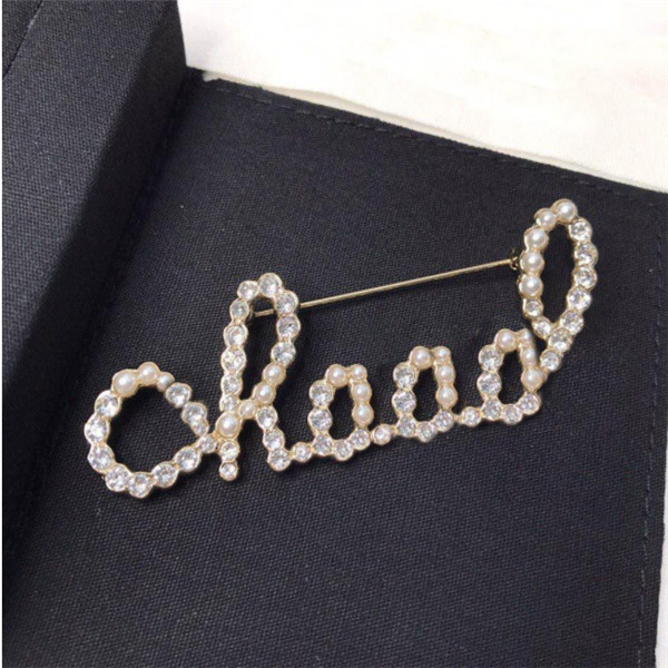 

Fashion pin brooches broche spilla for lady women Party wedding lovers gift engagement jewelry for Bride With BOX, Gray