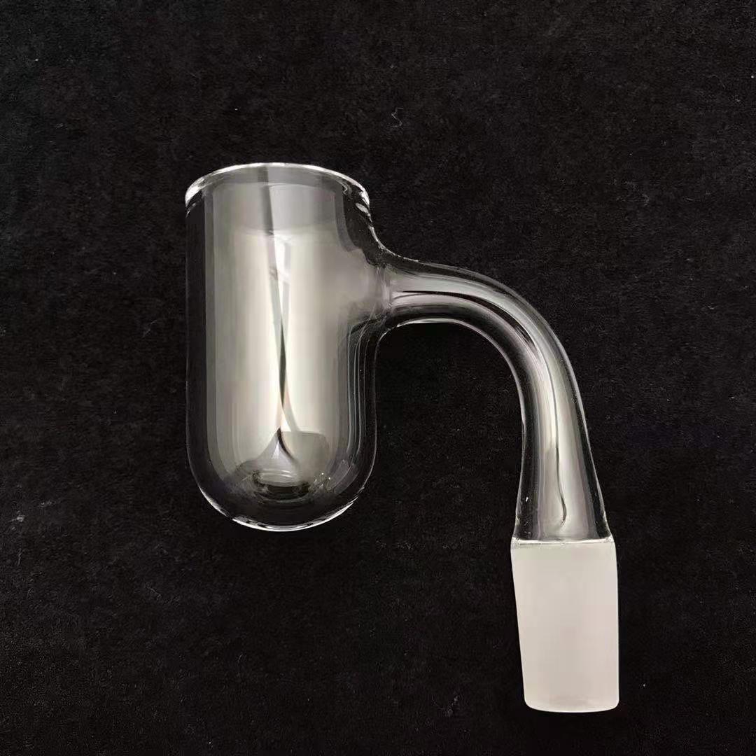 

The Smoking Accessories Round bottom Beveled Edge Quartz Banger Nail 10mm 14mm 18mm 45 90 Degrees Real Nails For Water Bongs Rigs