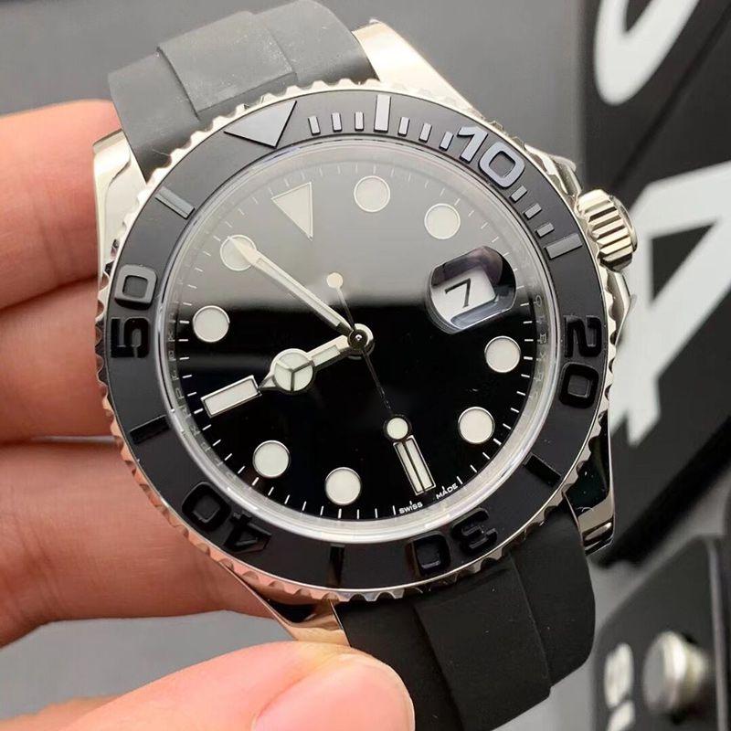 

Wristwatches 2021 Mens Luxury Brand Mechanical Watch Self-winding Rubber Strap Limited Edition Fashion Monte Folding Clasp Mond CURREN Symbol of man, Slivery;brown