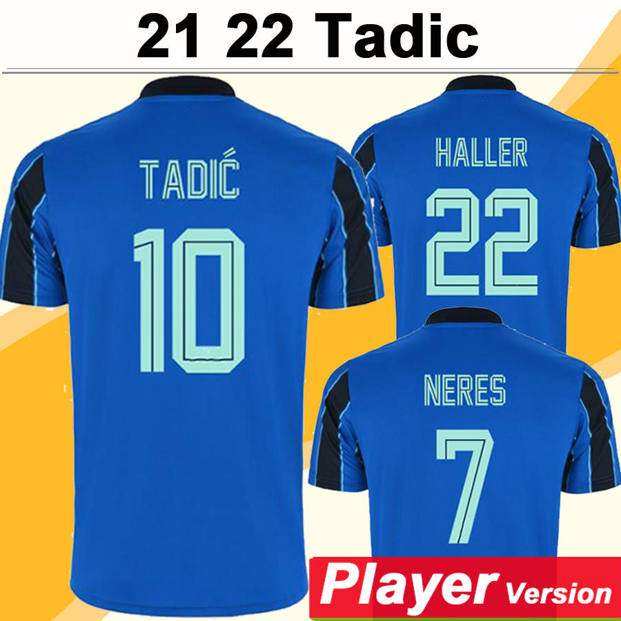 

21 22 TADIC NERES Player Version Mens Soccer Jerseys HUNTELAAR KLAASSEN Away Home 3rd Football Shirt KLAIBER MARTINEZ Short Sleeve, Qy771 2021 home eredivisi. patch