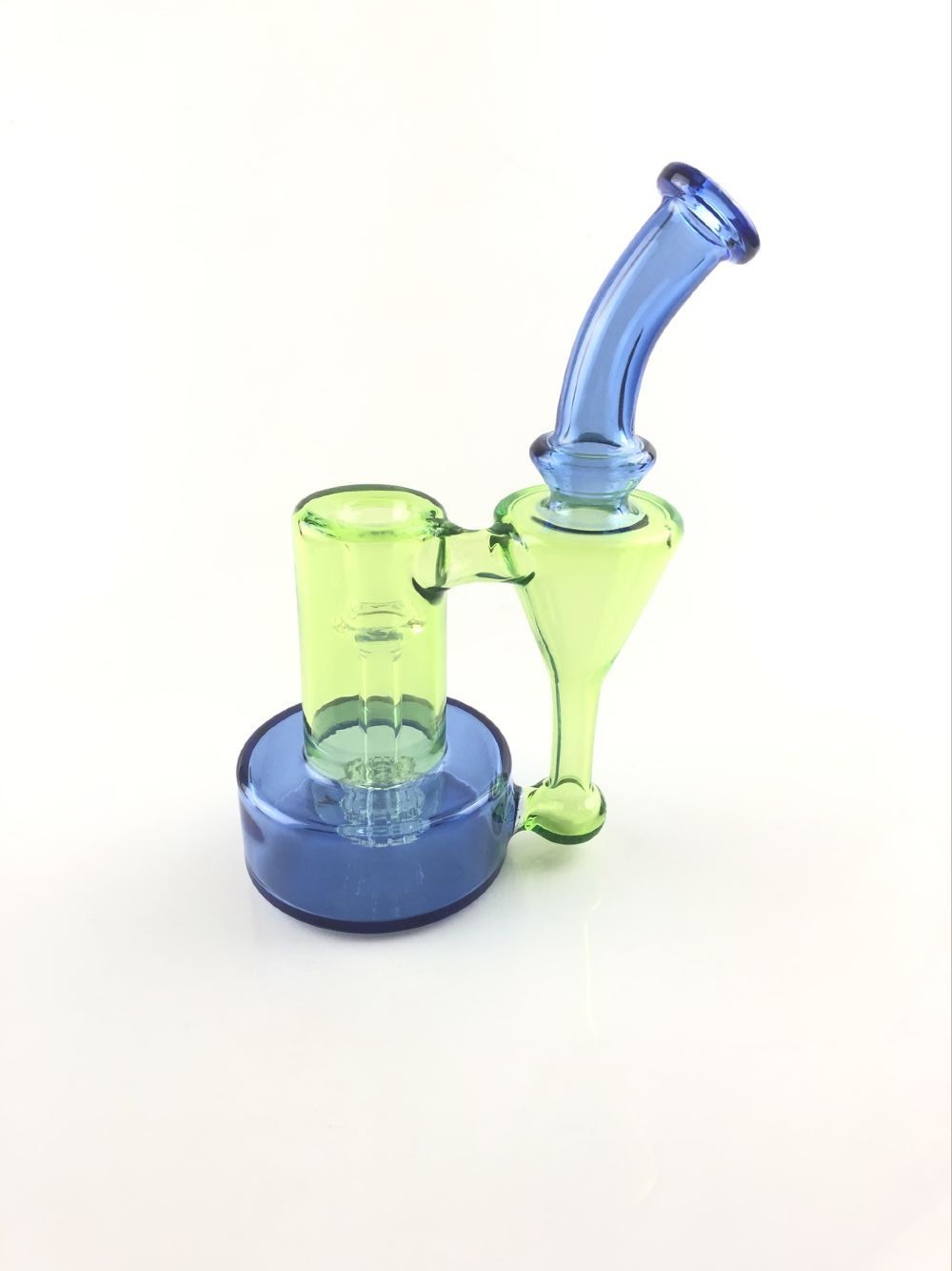 

blue hookah RBR Glass Bong, oil rig smoking accessories , 14mm jiont