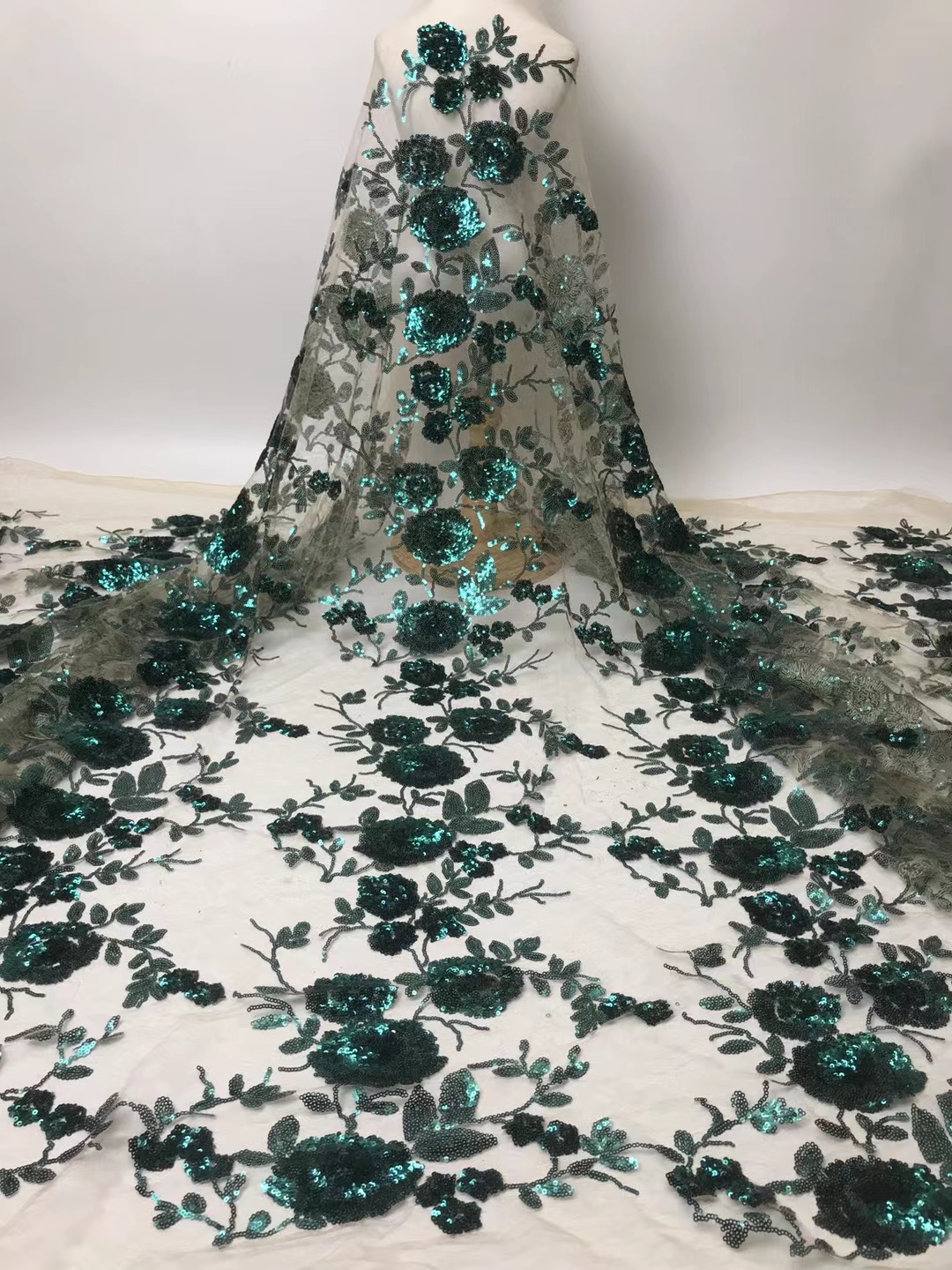 

2021 Latest Nigerian Net Laces Fabrics High Quality African Fabric Wedding French Tulle Material