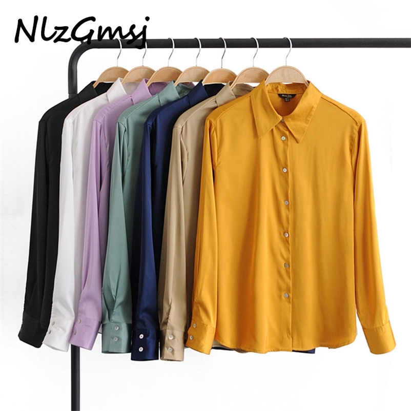 

blouse women england office lady solid linen loose blusas mujer de moda kimono shirt womens tops and blouses 210628, As picture