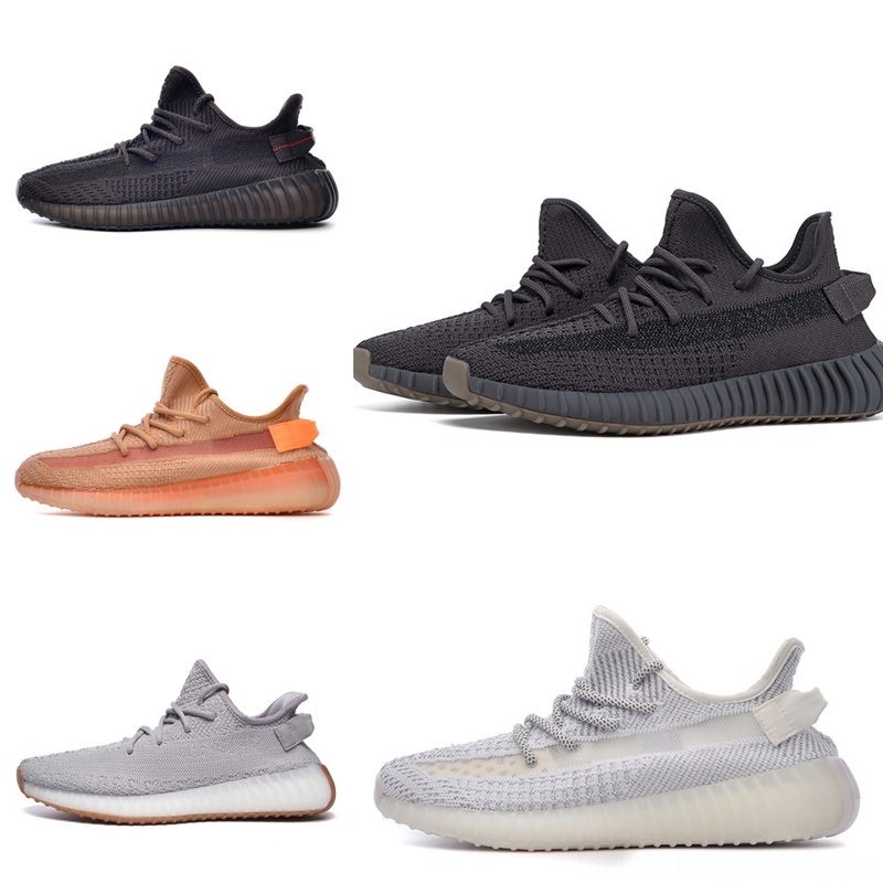 xxw5k With box Running mens Shoes 350 earth cinder dener fade zebra shoe natural cream israfil yecheil zyon 350 carbon ashpearl blue white-image-699518346