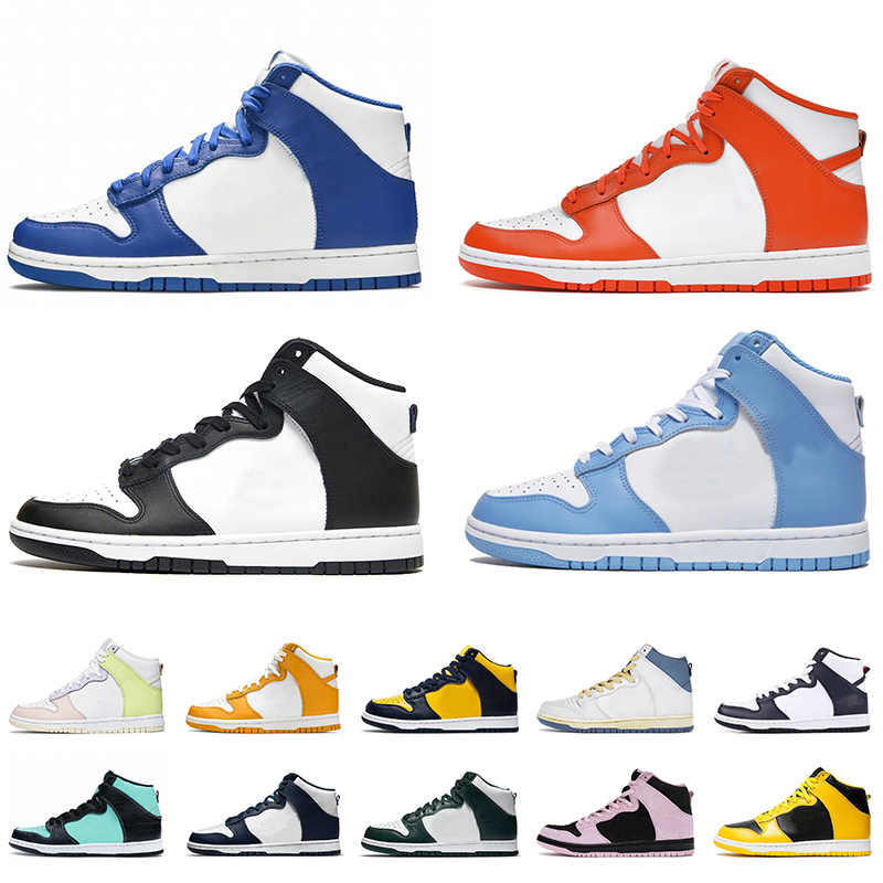 

Mens Running Shoes SB High OG Skateboard Sports University Blue Midnight Navy Black White Kentucky Syracuse Fashion Outdoor Trainers Sneaker