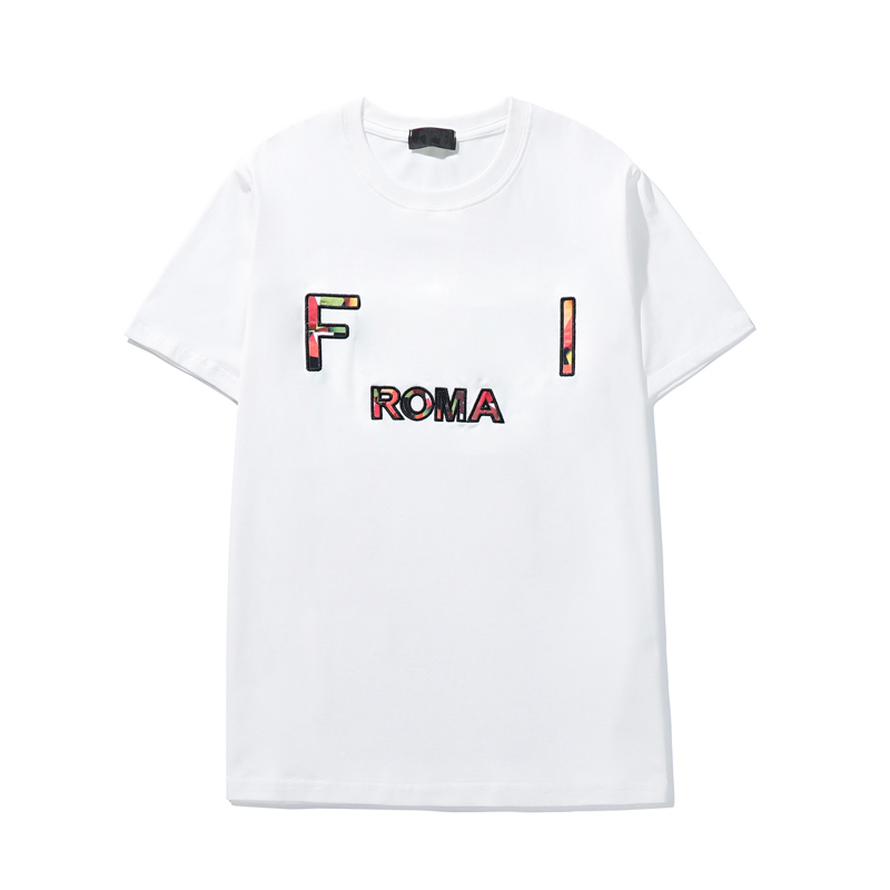

2021 summer t shirts mens for Men tShirt Fashion Tide Letter Print Casual Man Women Crew Neck Size M-XXXL, Extra amount