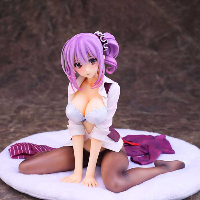 

SkyTube Comic A-Un Hina Sakura Illustration by Kurehito Misaki PVC Action Figure Anime Sexy Figure Model Toys Doll Gift Q0722