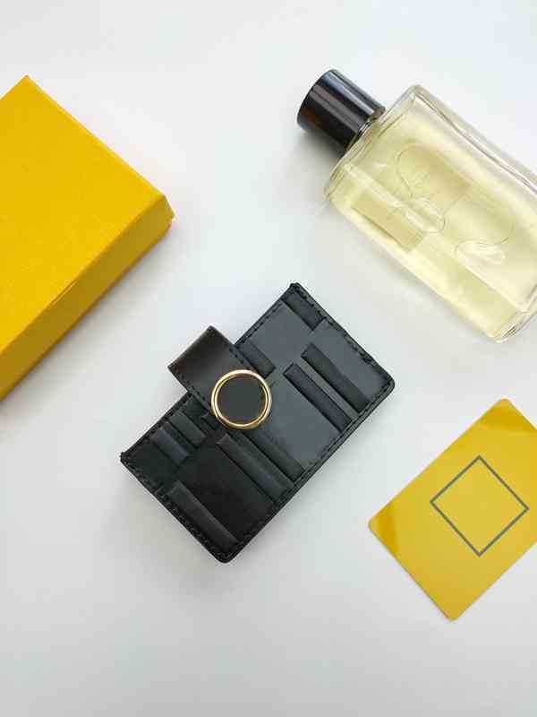 

Flower Classic Letter Card Bag Top Designer Brand Small Fresh Multicolor High Quality Wallet, Color1