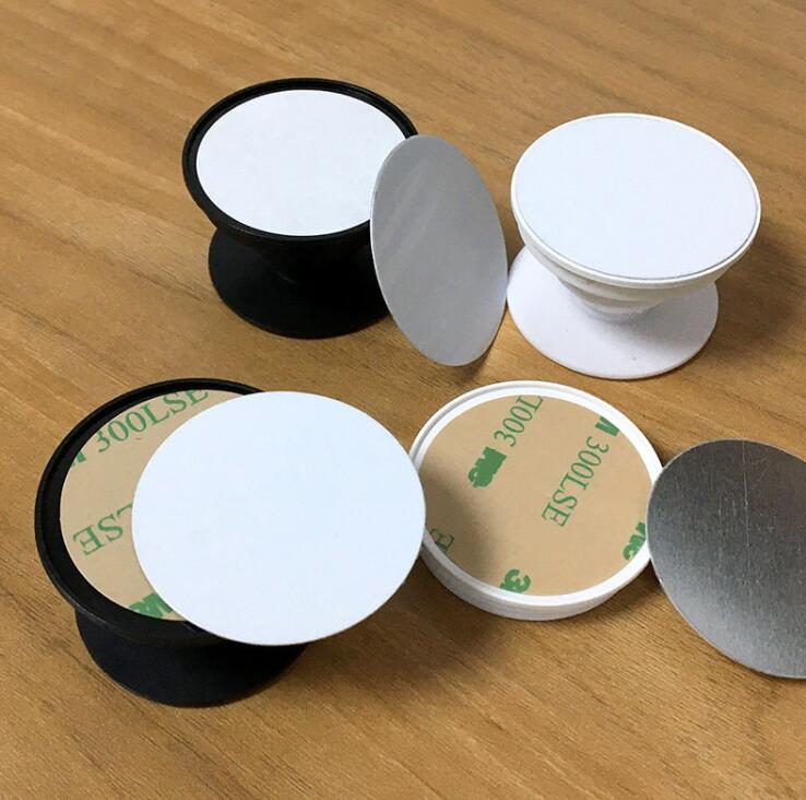 

Universal Cell Phone Finger Holder with Blank Aluminum Sublimation Insert for Customized DIY Stand Mount Flexible Holder Grip Bracket