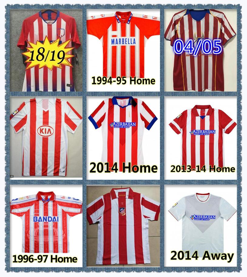 

Retro 2003 2004 2005 Centenary Atletico Soccer Jerseys 1994 1995 1996 1997 10 11 13 14 15 Torres Simeone KIKO CAMINERO Futbol Football Shirt Classic Maillots madrid, Purple