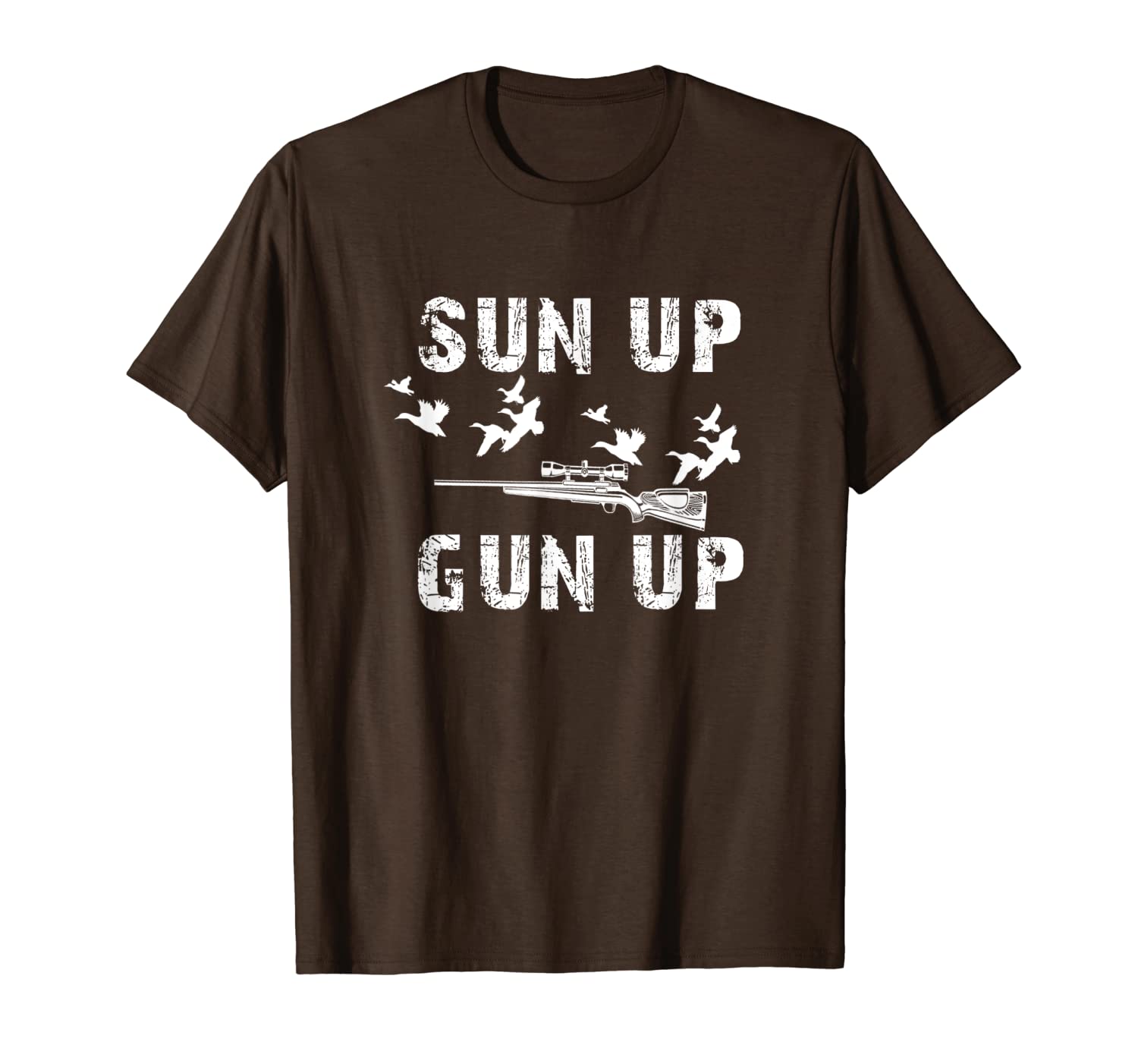 

bird dove hunting t-shirt funny duck hunter t-shirt, White;black