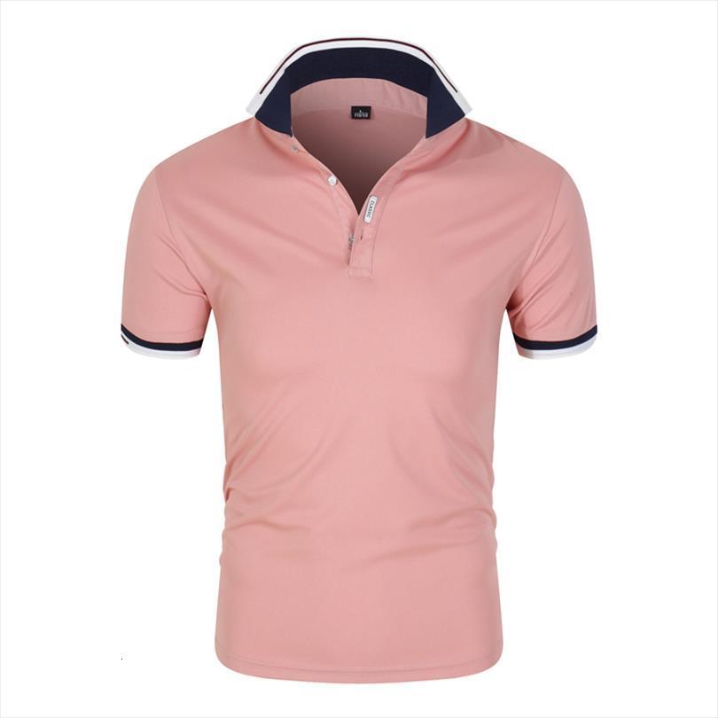 

summer shirt fashion homme mens polo business casual short sleeve womens streetwear, White;black