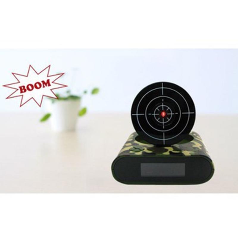 

Timers Game Alarm Clock With Infrared-Laser - LED Digital Display Toys Gifts Y4QC