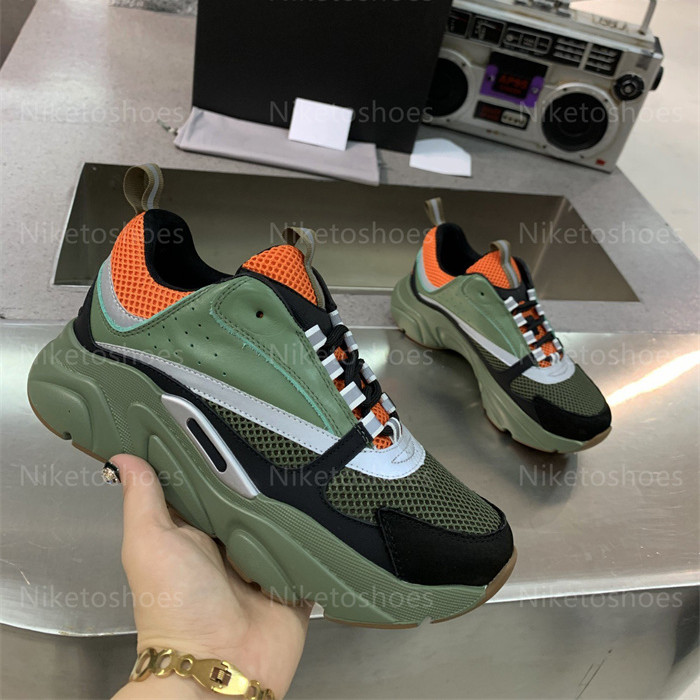 

b22 designer sneaker Luxurys Designers Shoes Reflective Low Top Outdoor Trainers Sports Running Shoes, Color 22