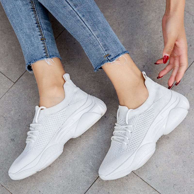 

Spring and Fall Men's Women's Running shoes Professional Jogging Flat Mesh Increased thick bottom Trainers Sports Sneakers Walking