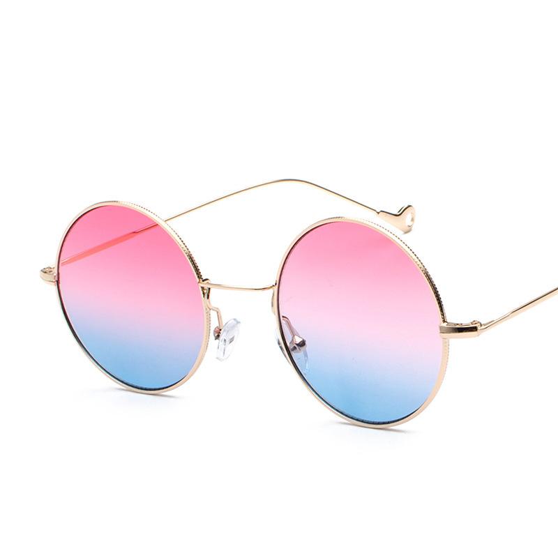

Fashion Sunglasses Frames Round Frame Ocean Lens Personalized Leg Design Su Yan Street Po Glasses