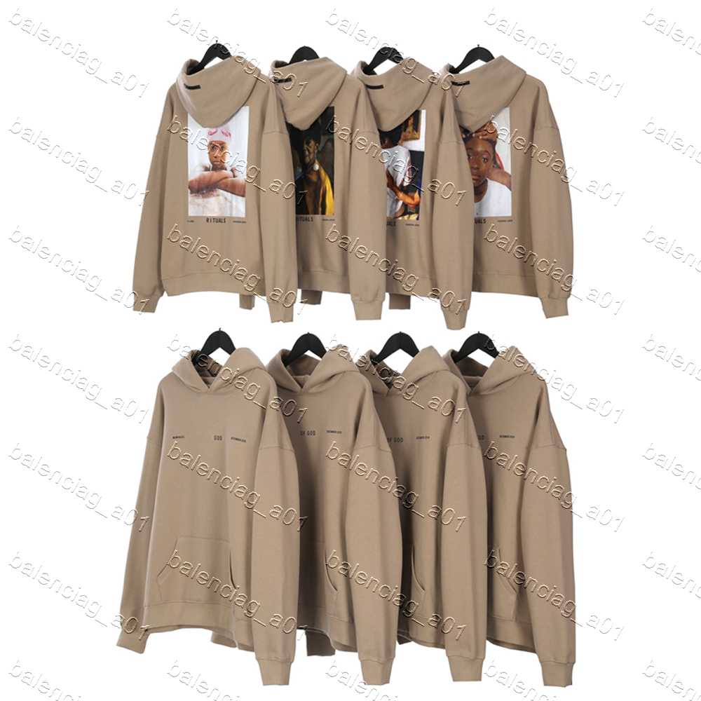 

Highest quality FOG SS22 Essentials Hooded Hoodies sweater with the same style for men and women, More styles 01
